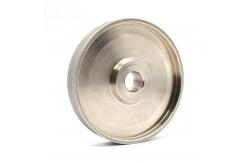 China Electroplating Wood Grinding Wheel Metal Grit Silver Customized supplier