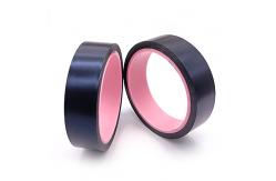 China 2.5mil ESD Black Heat Resistant Tape Low Electrostatic Discharge supplier