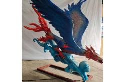 China Eco friendly Realistic Animatronic Animals chinese mythical animal Jingwei supplier