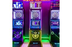 China Darts Machine Stand Commercial Electronic Dart Machine Dart Board Machine supplier