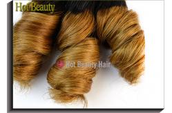 China Spring Curl Funmi Grade 7A Virgin Hair Two Tone 100g 14 Inch Length supplier
