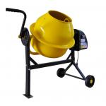 140L Mini Cement Mixer Two Wheels Cement Mixer Machine Fixing Structure