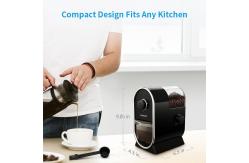 China Mini Black Burr Coffee Grinder 100W Coffee Grinding Machine For Home supplier