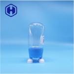 Unique Shaped Plastic Food Grade Candy Sugar Cookies Gift Clear Jar Fancy Screw Lid for sale
