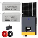 10KW Solar Energy System Hybrid Home Solar System With GEL Battery And Pure Sine Wave for sale