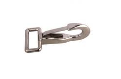 China Sliver Heavy Duty Spring Snap Hook Zinc Alloy supplier