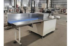 China Manual Semi Automatic Napkin Tissue Paper Single Soft Bag Packing Machine supplier