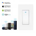 US Standard Push Button Wifi Wall Smart Light Switch 1/2/3 Gang App Remote Voice Control Intelligent Wireless For Google for sale