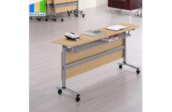 China Ebunge Office Meeting Training Folding School Table Folding Desk With Wheels supplier