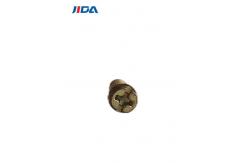 China Brass Combination Slotted Phillips Machine Screws Round Tail M3.5x6.6mm supplier