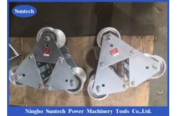 China Suspension Cable Pulling Roller Guide For Power Line Stringing Cable supplier
