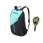 Baseline Racquet Bag Backpack , Squash Bag With Shoe Compartment for sale