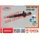 2KD Excavator Parts Fuel Injector 23670-30050 COMMON RAIL INJECTOR 095000-5880 Nozzle Injector 23670-39095 for sale