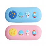 DIY Silicone Pencil Pen Case Big Cute Pencil Pouch For Boys Girls Christmas Gifts School Supplies Kids Gift Pen Holder for sale
