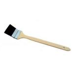 Black Bristle Radiator Paint Brush For Varnishing Paintings for sale