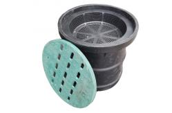 China Rotomized Aluminum Mold PE Penetration Well Or Plastic Overflow Well supplier