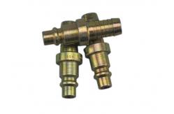China High Flow Pneumatic Quick Coupling , Quick Connect Disconnect Coupling supplier