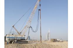 China 450mm 260kw Enhancing Seismic Capacity Bvem Vibro Compaction Piling Driver Machine supplier