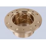 High Strength Bronze Alloy Flanged Sleeve Bearing For Injection Molders for sale