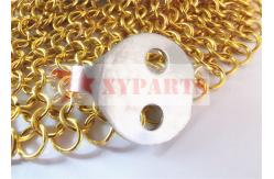 China Speed Metal Lacing Hooks Buckle For Securing Removable Insulation Blankets supplier