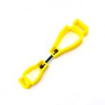 Yellow Plastic  Gloves Clips For Work Gloves Holder For Work , Construction , Outdoor for sale