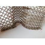 0.8x7mm Stainless Steel Ring Mesh Drapery For Decoration Of Office Buildings for sale