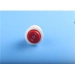 UL CQC Approved Dpdt Round Rocker Switch With Silver Plated Contact