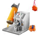 Semi-Automatic Potatoes Mesh Bag Packing Machine Net Bag Onion Packing Machine Net Bag  Lime Orange Garlic Tying Machine for sale