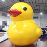 Custom Floating Airtight Inflatable Yellow Duck Giant Rubber Duck For Advertising