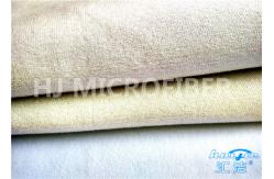 China Plain Dyed Shiny 100% Nylon  Cloth For Clothing , Soft Loop  Fabric supplier