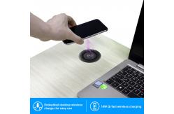 China 10W Embedded Wireless Charger In Desk supplier