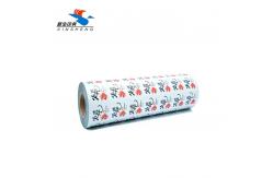 China BOPP Snack Packing Pouch Roll Glossy Matte Plastic Roll For Food Packaging supplier