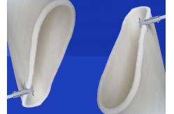 China 100% Nomex Fiber Aramid Felt Blanket In Circle shape  Max Thickness 22mm supplier