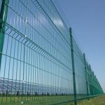 1.8m Height 3d Wire Mesh Fence Powder Coated Green Color For Sport for sale