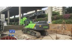 China Deep Foundation Borehole Piling Machine High Power Engine Drilling Rotary Hydraulic supplier