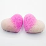Custom Round Gradient Natural Konjac Sponge 8.5cm*5.5cm*2.5cm