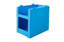 China Electroinic Packing Corrugated Plastic Box Stackable For OEM Acceptance supplier