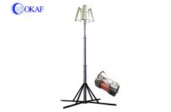 China High Strength Aluminum Alloy Telescopic Mast Pole Pneumatic Antenna Pole Customized supplier