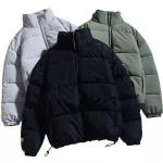 Customization Winter Full Zip Down Jacket Plus Size Bubble Jacket Anti Wrinkle for sale