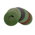 High Gloss Finish Diamond Polishing Pads , Resin Bond Diamond Stone Polishing Pads for sale