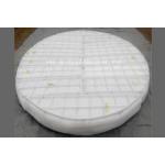 PTFE F4 Diameter 900mm Demister Pad Height 200mm Round Shape Knit Mesh