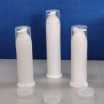 Empty Plastic Pump Dispensers Toothpaste Airless Bottles With Logo And Color Customized for sale