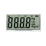 Positive Reflective 4 Digit 7 Segment Display For Electronic Scale Static Driving Method for sale