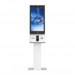 Fast Food Chains Floor Standing Terminal Display Kiosk For Self Ordering Payment for sale