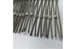 China 30 x 30mm 10m/Roll stainless steel rope mesh Protecting Zoo Fence supplier