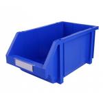 Foldable Stackable Plastic Storage Bin with Divider 214x370x175mm Multi-Function