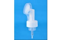 China Plastic 43-410 Facial Cleanser Foam Pump With Brush 0.8CC 1.5CC supplier