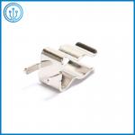 H62 Nickel Plated Brass 2AG 3AG 5AG Glass Fuse Holder Clips 15A 250V for sale