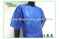 China L XL Polypropylene Disposable Patient Gown Without Sleeves supplier