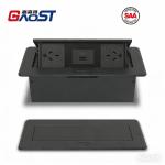 SAA Pop Up Switch Box Power Outlet Under Desk Kitchen Countertop for sale